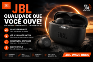 JBL Wave Buds Vale a Pena em 2026? Review Completo e Objetivo
