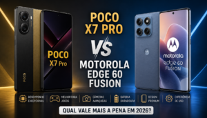 🏆 POCO X7 Pro vs Motorola Edge 60 Fusion: Qual Vale Mais a Pena em 2026?