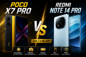 ⚔️ POCO X7 Pro vs Redmi Note 14 Pro 5G: Qual Vale Mais a Pena em 2026?